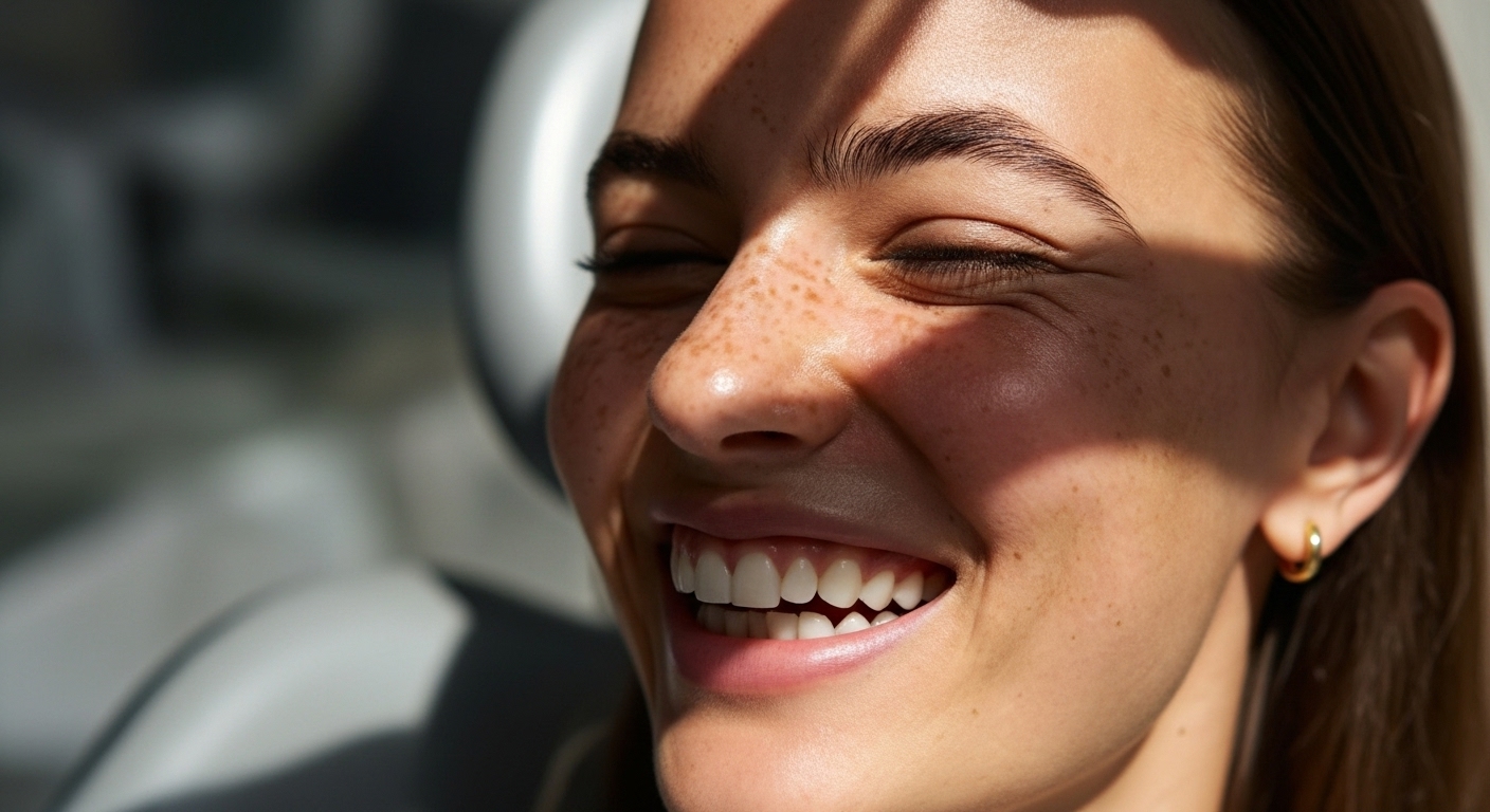 Sorriso cuidado pela Clínica CFAO